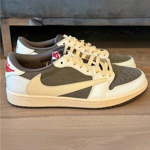 Air Jordan x Travis Scott 1 retro low OG reverse mocha sz 13 DM7866-162 Nike